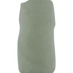 Drap housse vert mousse 70x140 cm jersey