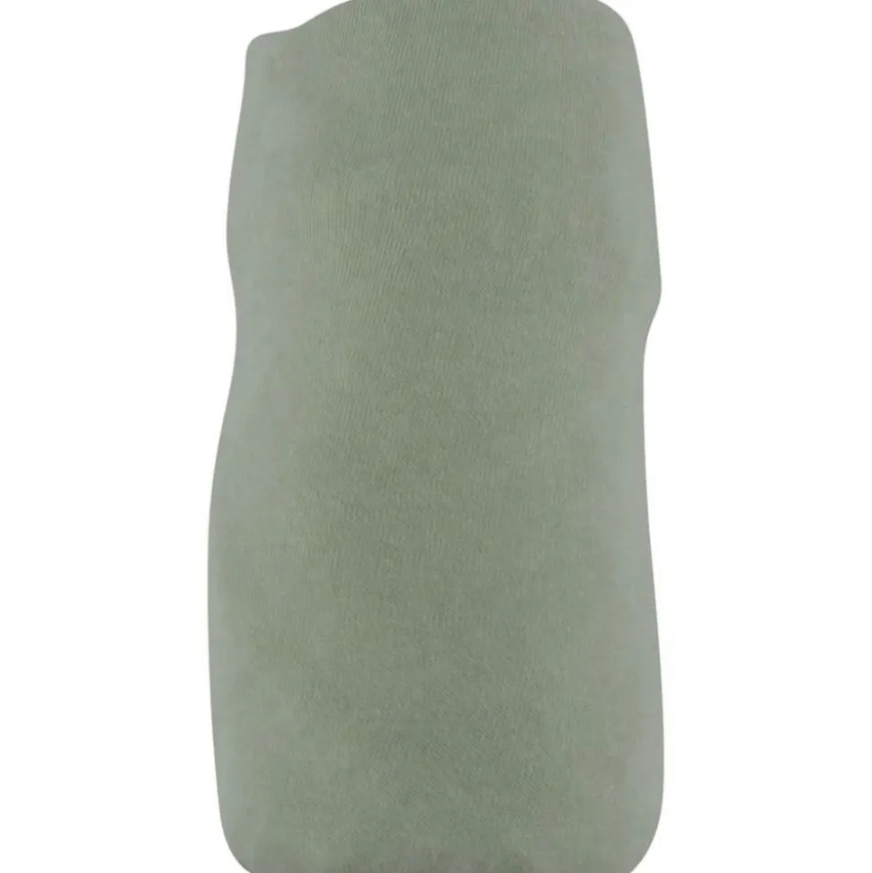 Drap housse vert mousse 70x140 cm jersey
