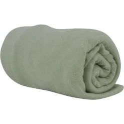Drap housse vert mousse 70x140 cm jersey