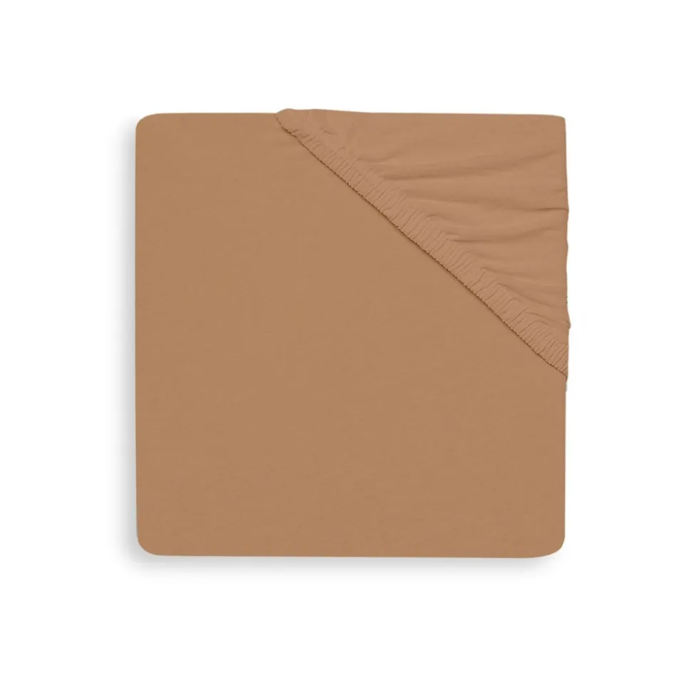 Drap housse 60x120 cm jersey biscuit