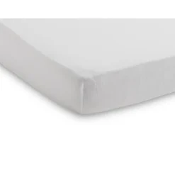 Drap housse 70x140 cm jersey blanc