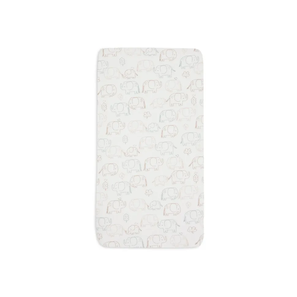 Drap housse 60x120 cm jersey elephant tales