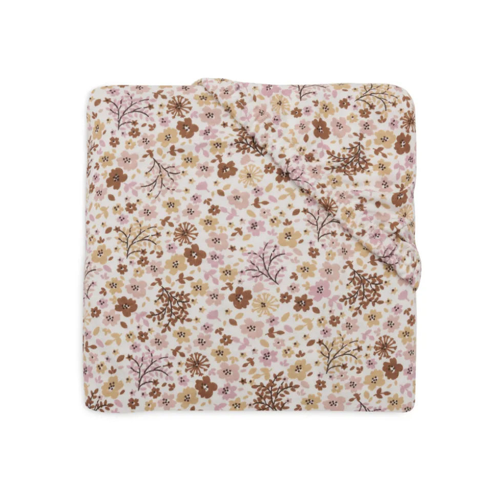 Drap housse 60x120 cm jersey flower fairies