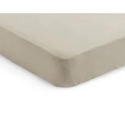 Drap housse 60x120 cm jersey nougat