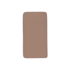 Drap housse 75 x 95 cm jersey pour tapis de parc milky coffee