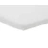 Drap housse 75 x 95 cm jersey pour tapis de parc white