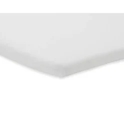 Drap housse 75 x 95 cm jersey pour tapis de parc white