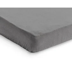 Drap housse 60x120 cm jersey storm grey