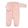 Ensemble de naissance 3 pyjamas naissance rose