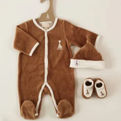 Ensemble de naissance sophie la girafe - camel