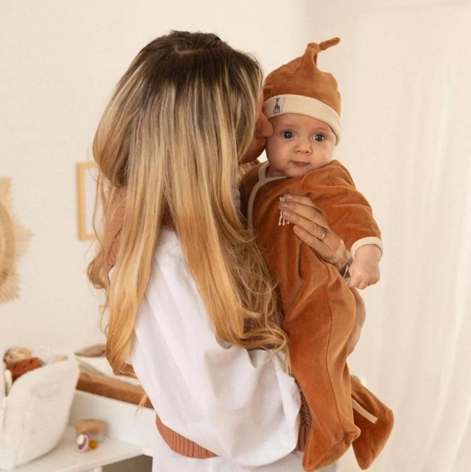 Ensemble de naissance sophie la girafe - camel