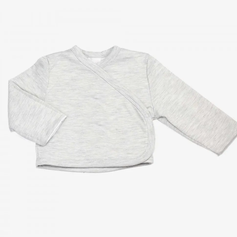 Ensemble naissance 3 pièces 3 mois - gris chiné