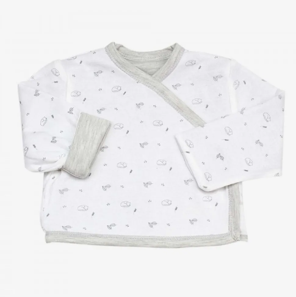 Ensemble naissance 3 pièces 1 mois - gris chiné