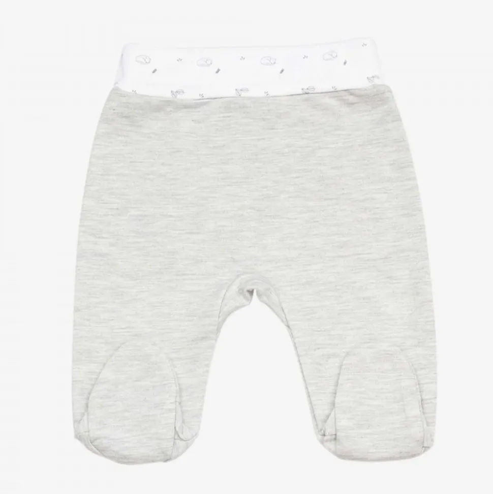 Ensemble naissance 3 pièces 1 mois - gris chiné