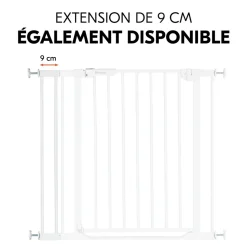 Extension pour barrière de sécurité 21 cm black