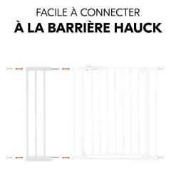 Extension pour barrière de sécurité 21 cm black