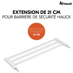 Extension pour barrière de sécurité 21 cm black