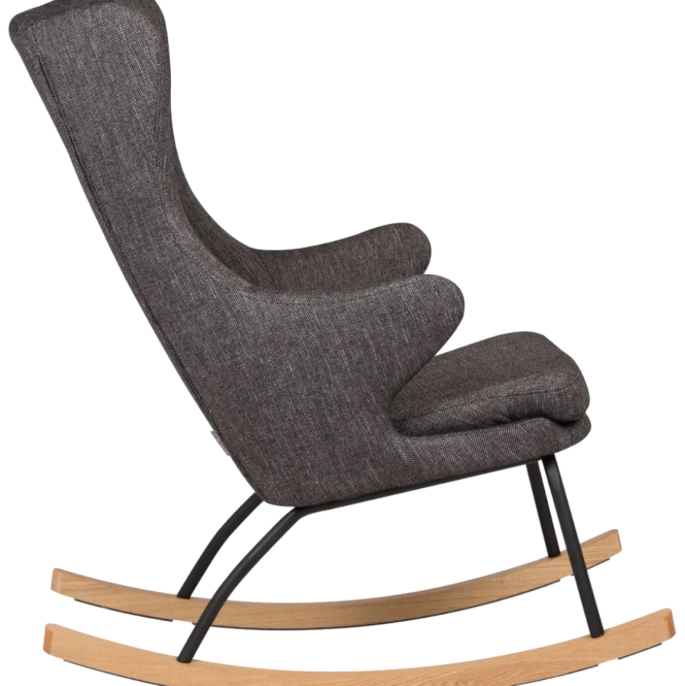Fauteuil d'allaitement luxe black