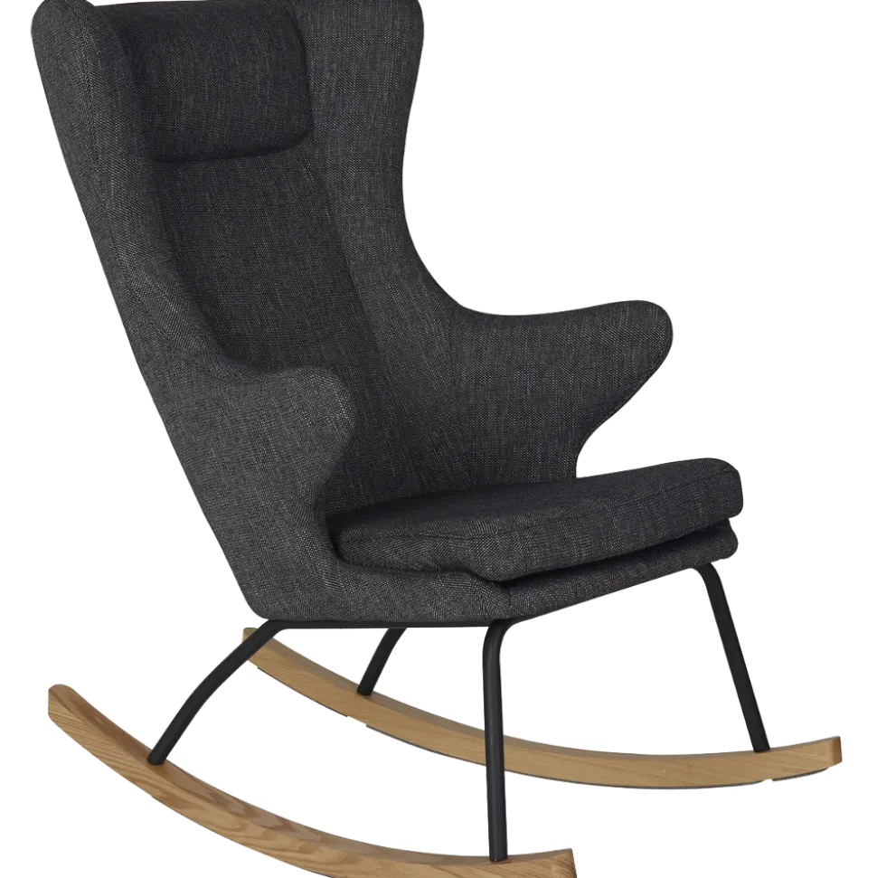 Fauteuil d'allaitement luxe black