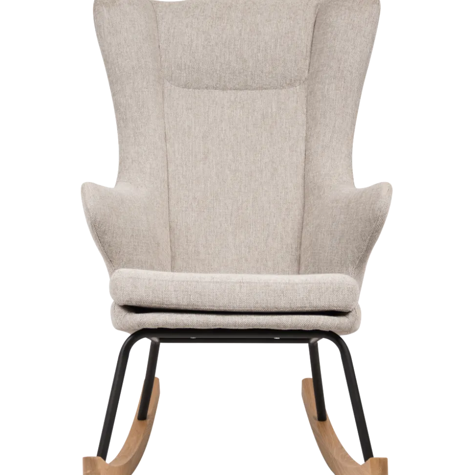 Fauteuil d'allaitement luxe sand grey
