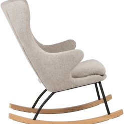 Fauteuil d'allaitement luxe sand grey