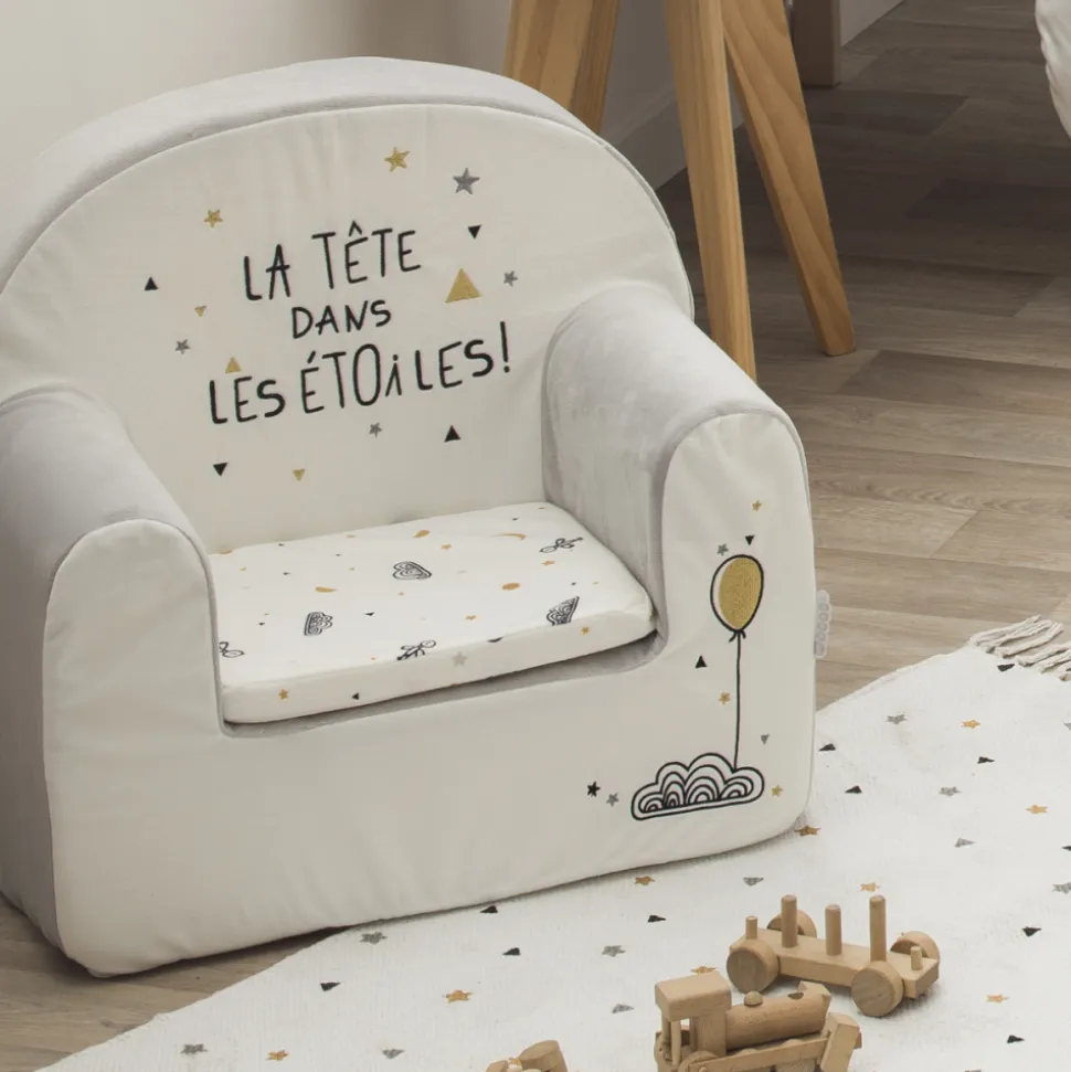 Fauteuil déhoussable étoile filante