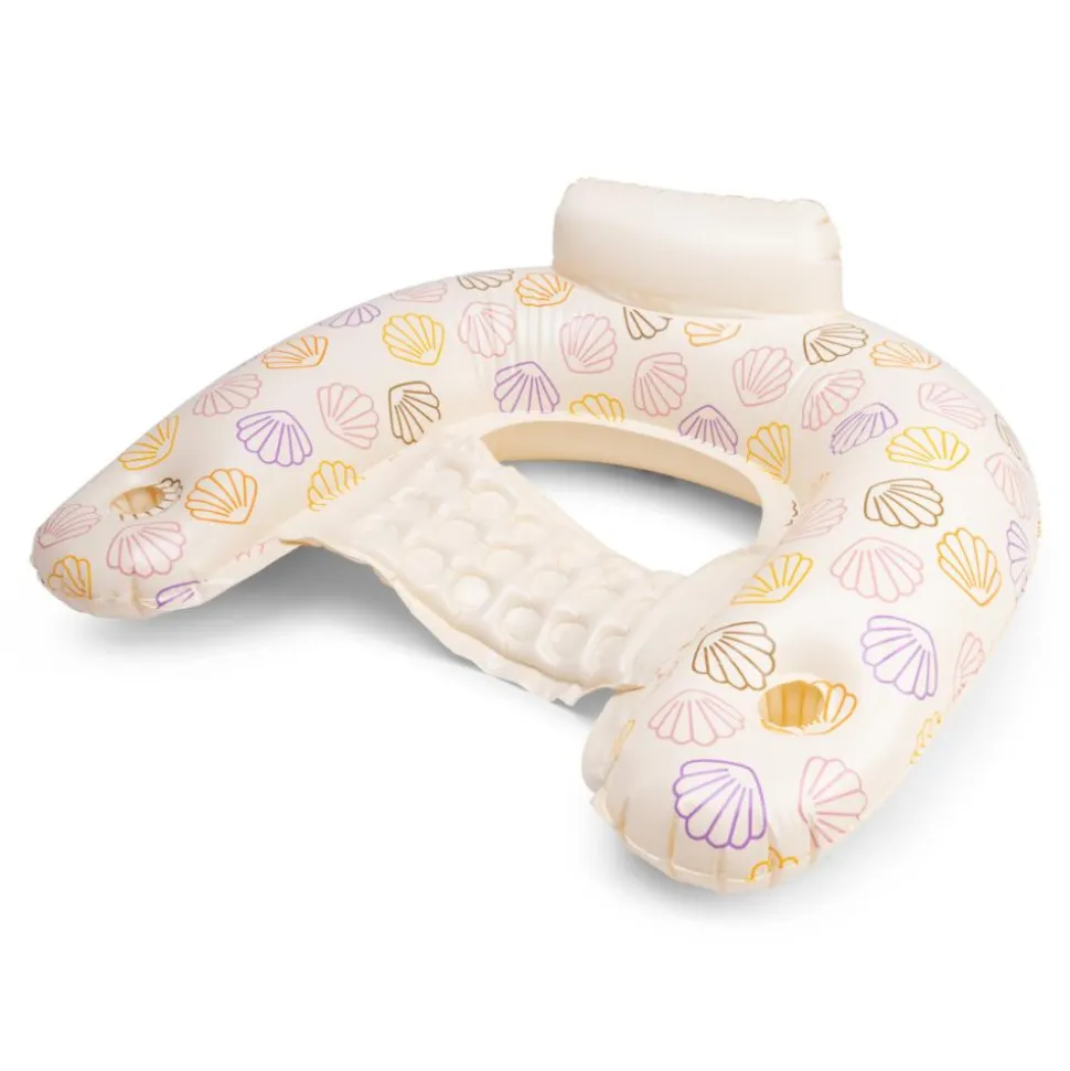 Fauteuil gonflable coquillages pour enfant