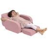 Fauteuil twist dusty pink