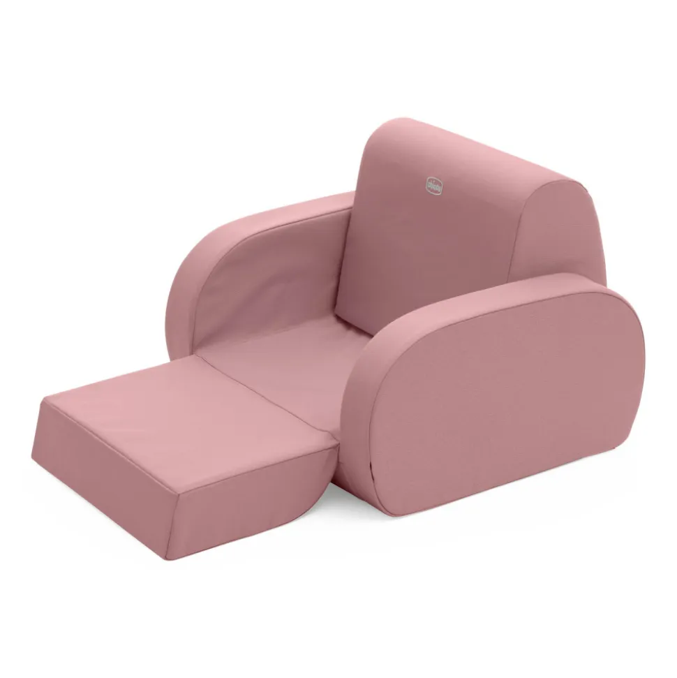 Fauteuil twist dusty pink