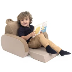 Fauteuil twist teddy bouclette