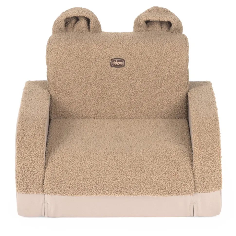 Fauteuil twist teddy bouclette