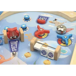Flipper en bois pour enfant sous la mer