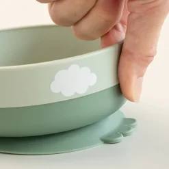 Foodie coffret premier repas happy clouds vert
