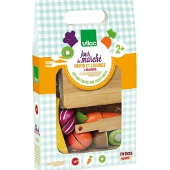 Fruits et légumes à découper jour de marché