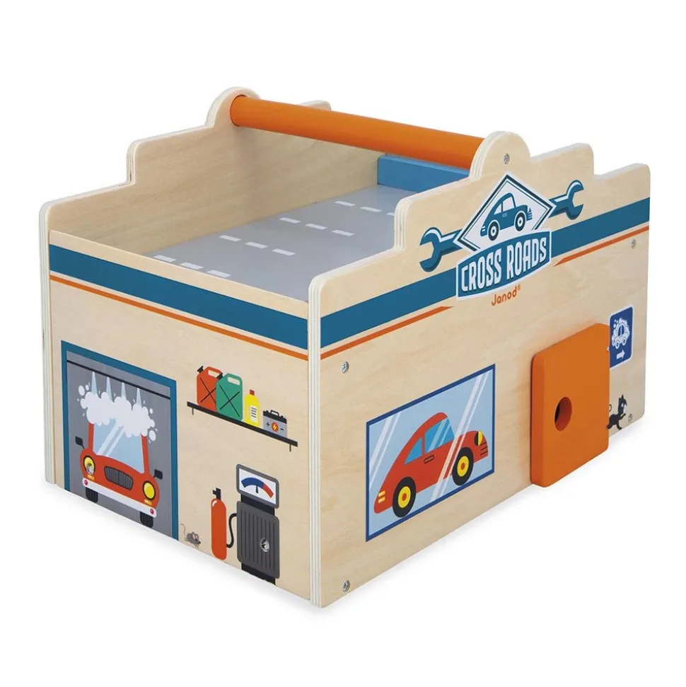 Garage en bois pour enfant cross roads