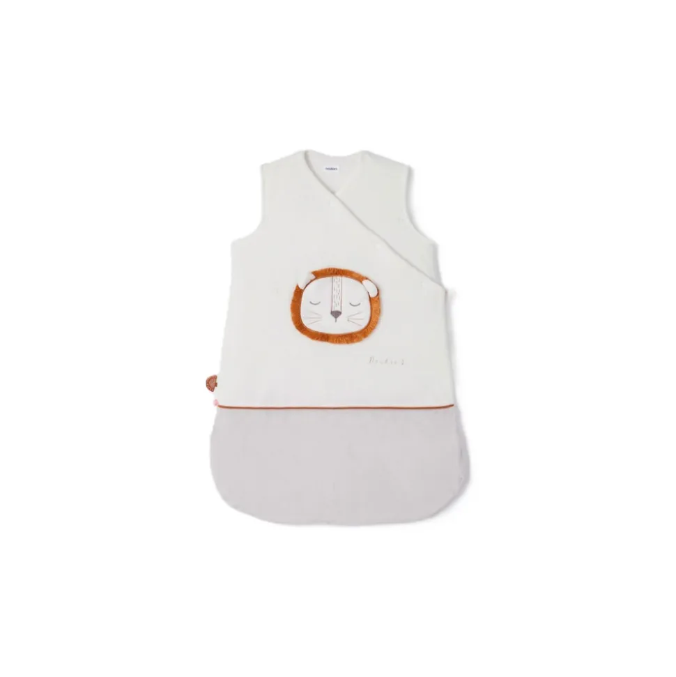 Gigoteuse babou 50cm en veloudoux blanc
