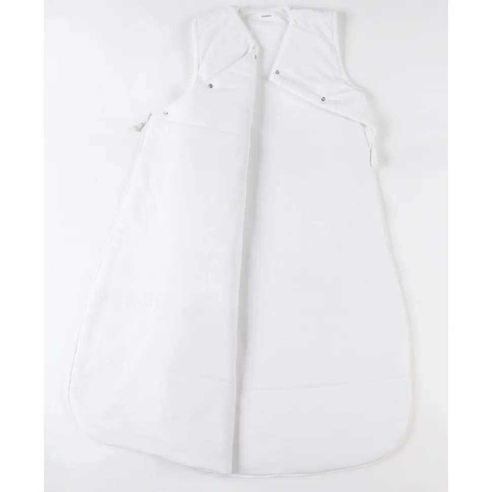 Gigoteuse babou 100cm en veloudoux blanc