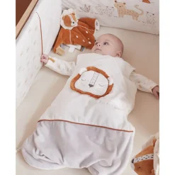 Gigoteuse babou 70cm en veloudoux blanc