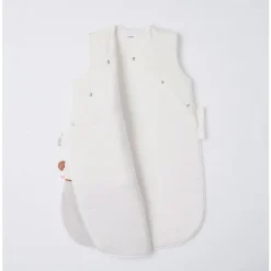 Gigoteuse babou 70cm en veloudoux blanc