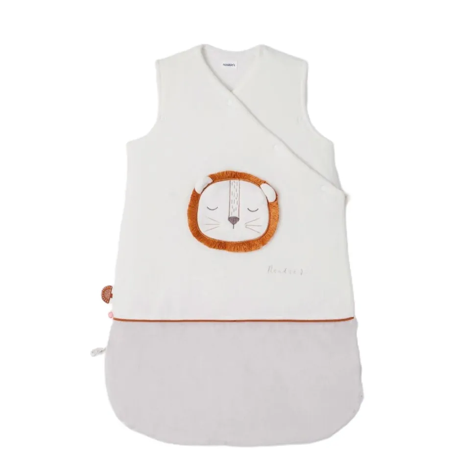 Gigoteuse babou 70cm en veloudoux blanc