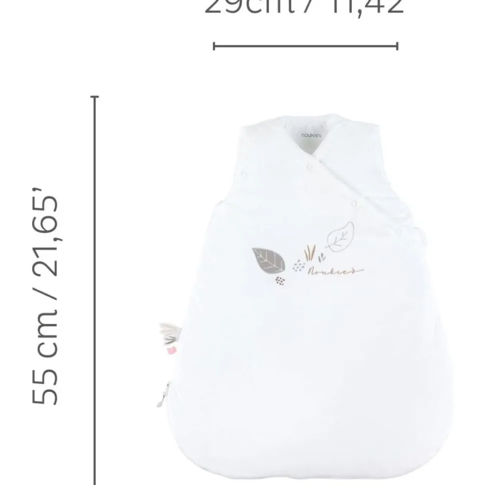 Gigoteuse bali 0-3m en veloudoux - fluffy, orso & lily