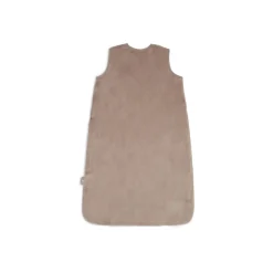 Gigoteuse bébé chaude sans manches 3-6 mois velvet milky coffee