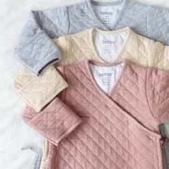 Gigoteuse bébé mi-saison 1-4 m pady quilted jersey crème