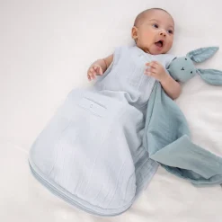 Gigoteuse bébé été 1-4 mois swaddle glacier