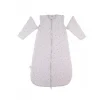 Gigoteuse 100cm coton bali, moka & snow