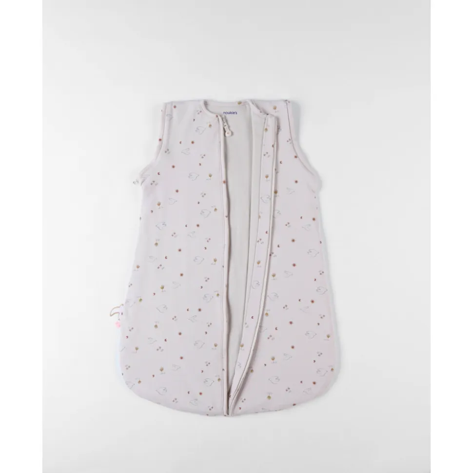 Gigoteuse 70cm jersey manches amovibles colombes du bonheur