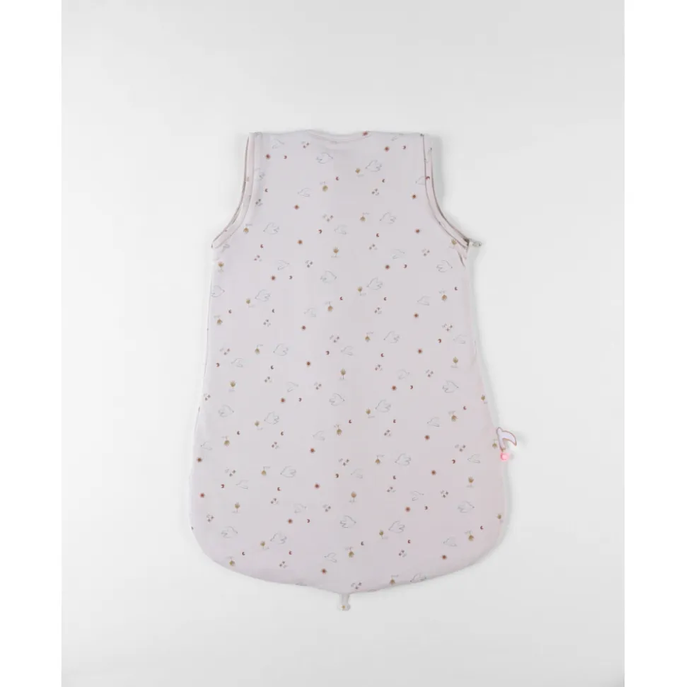 Gigoteuse 70cm jersey manches amovibles colombes du bonheur