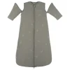 Gigoteuse 100cm jersey ouatiné kaki - mix and match