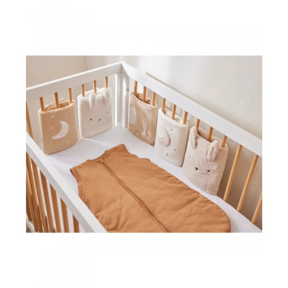 Gigoteuse 70cm jersey pointelle manches amovibles