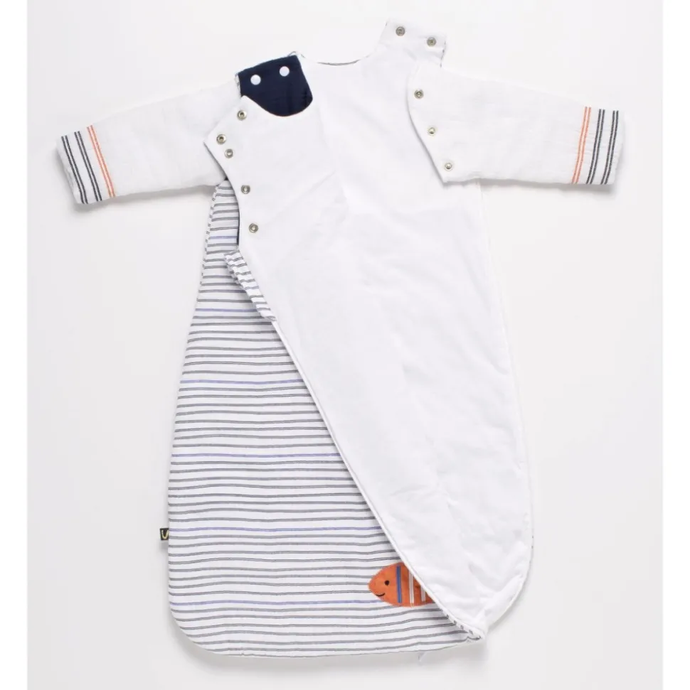 Gigoteuse hiver 0-6 mois avec manches baby sailor